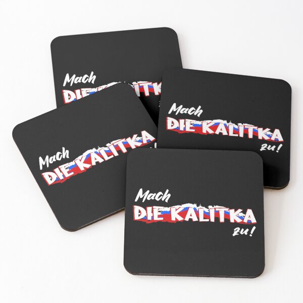 Item preview, Mach die "Kalitka" zu! Russlanddeutsche lustige Sprüche auf T-Shirts und Stickern. designed and sold by silentcolors.