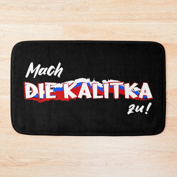 Item preview, Mach die "Kalitka" zu! Russlanddeutsche lustige Sprüche auf T-Shirts und Stickern. designed and sold by silentcolors.