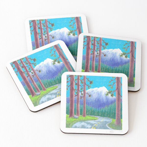 Item preview, Mountain Road designed and sold by ReneeDixonArt.