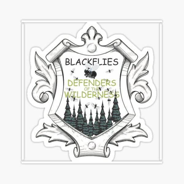 Item preview, Blackflies Defenders of the Wilderness designed and sold by xorbah.