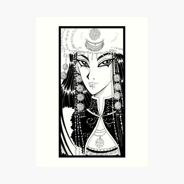 Daughter of the Baikal Art Print