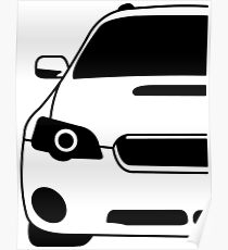 Fourth Generation Subaru Legacy Poster