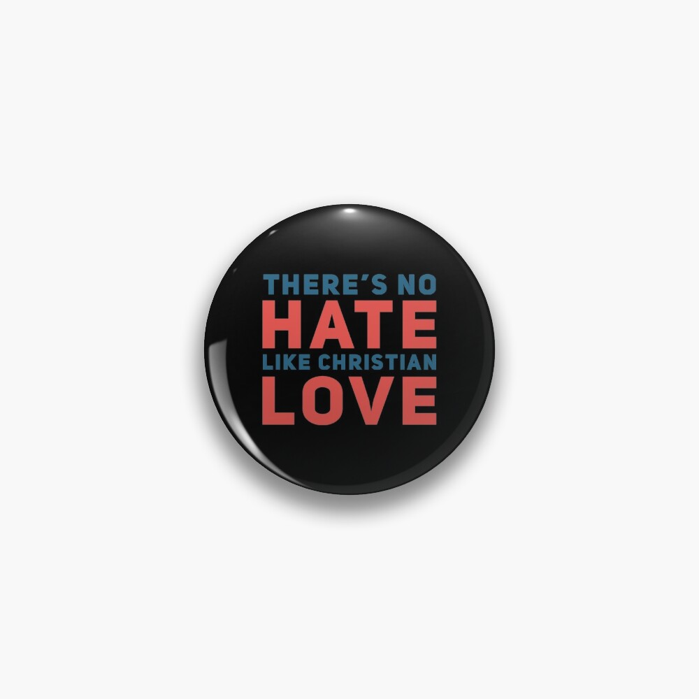 No hate best sale pin