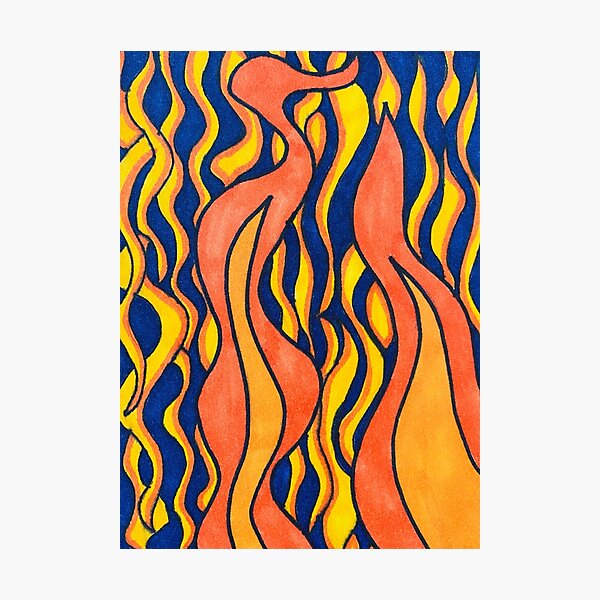 Item preview, Flames designed and sold by artbyalette.