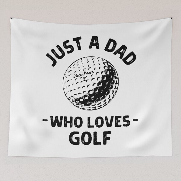 Item preview, Just a dad who loves golf designed and sold by TheGreenGoat.