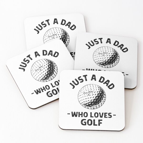 Item preview, Just a dad who loves golf designed and sold by TheGreenGoat.
