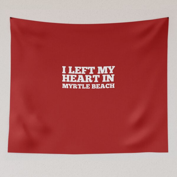 Item preview, I Left My Heart In Myrtle Beach Love Native T-Shirt designed and sold by AlwaysAwesome.