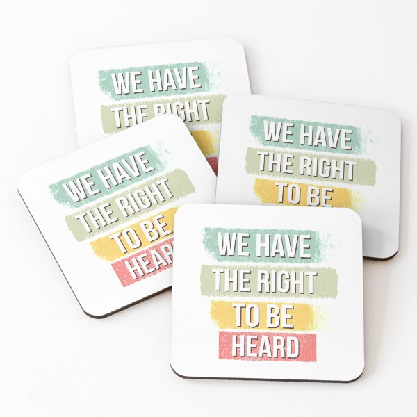 Item preview, We have the right to be heard designed and sold by portokalis.
