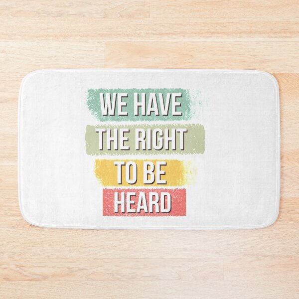 Item preview, We have the right to be heard designed and sold by portokalis.