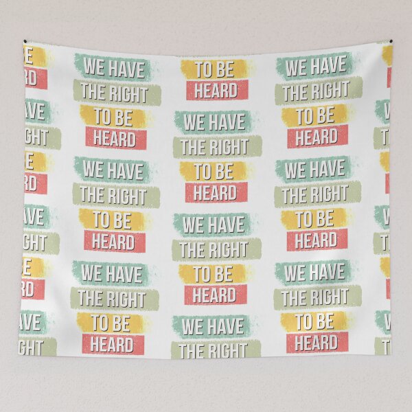 Item preview, We have the right to be heard designed and sold by portokalis.