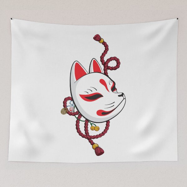 Item preview, Kitsune Mask designed and sold by kitsuneclouk.