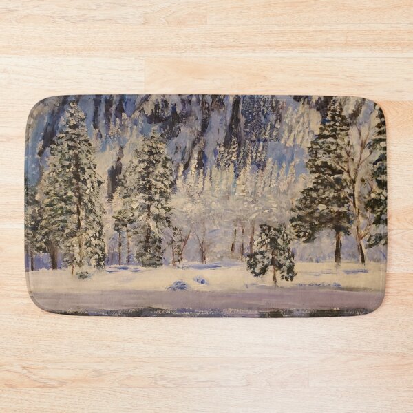 Item preview, Christmas in Yosemite. A mountain river. designed and sold by Anastasia Ruzmaikina.
