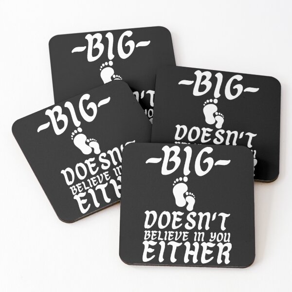 Item preview, bigfoot doesn't believe in you either t-shirts Essential T-Shirt designed and sold by NIKENchop.