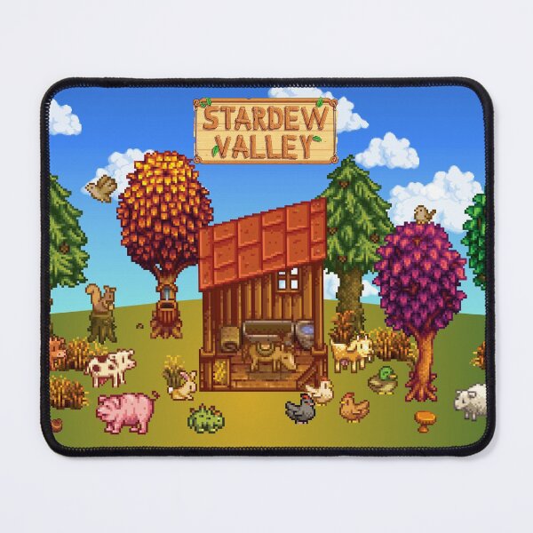 Vista previa del artículo con la obra «Stardew Valley La Granja», diseñado y vendido por john-ki.