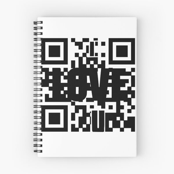 Artikelvorschau, ICH LIEBE DICH QR-CODE entworfen und verkauft von Lighvision.