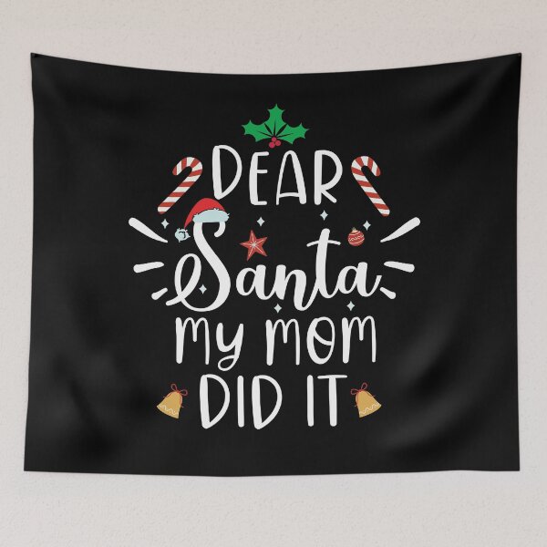Item preview, Querido Santa, mi mamá lo hizo. designed and sold by OzyManDiaS90.