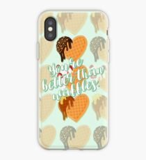 Vinilo o funda para iPhone Mejor que Waffles