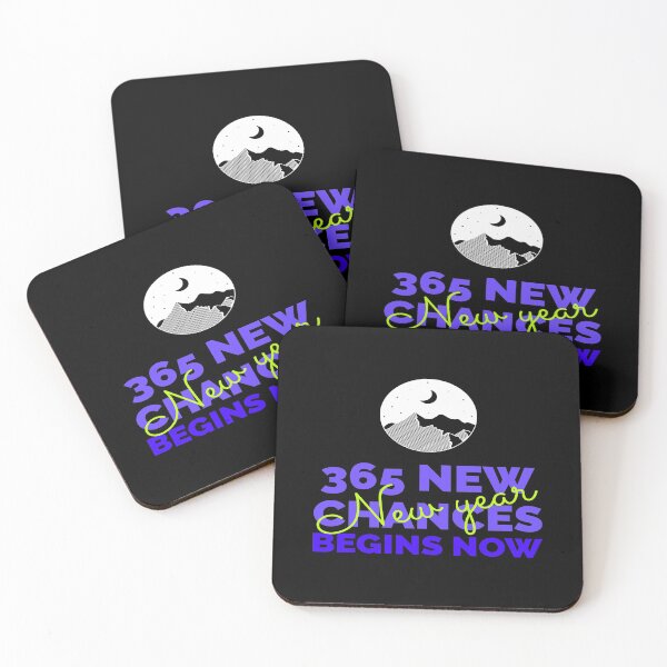 Item preview, New Year - 365 New Chances Begins Now designed and sold by NewwaveLine.