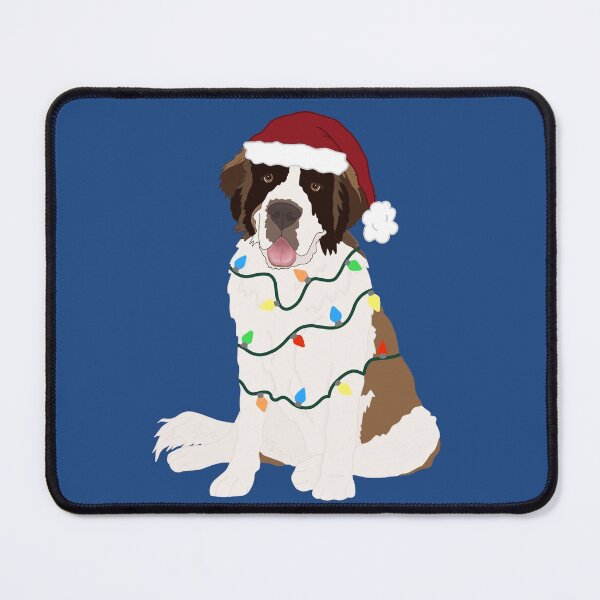 Item preview, Christmas Saint Bernard Pattern  designed and sold by KantstandyaC.