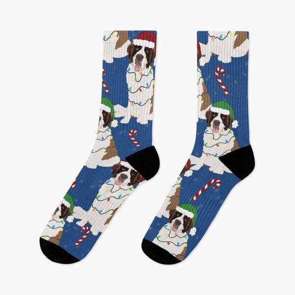 Item preview, Christmas Saint Bernard Pattern  designed and sold by KantstandyaC.