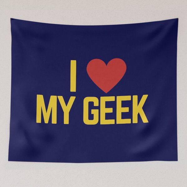 Item preview, I Love My Geek designed and sold by SunfullyYours.