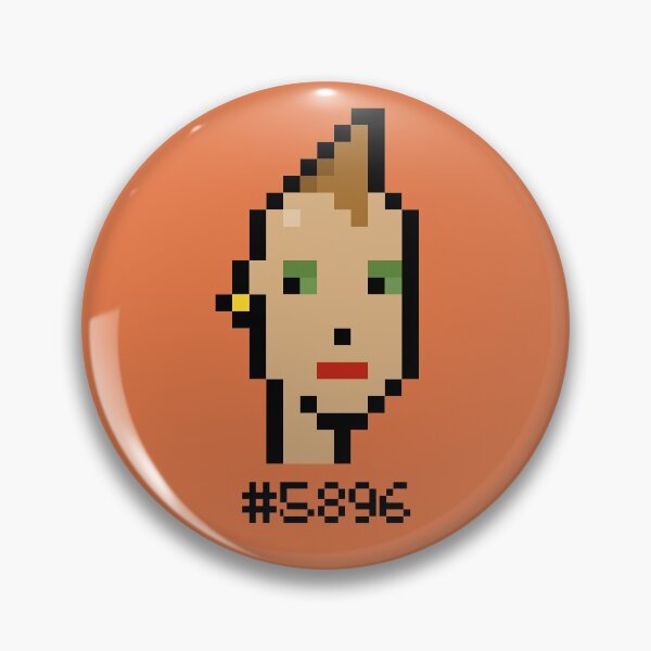 Item preview, CryptoPunks #5896 designed and sold by hodlerbrothers.