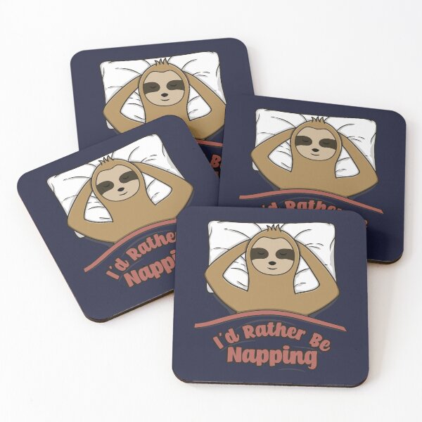 Item preview, I'd Rather Be Napping — Funny Sloth designed and sold by ttttee.