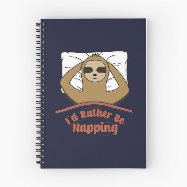 Item preview, I'd Rather Be Napping — Funny Sloth designed and sold by ttttee.