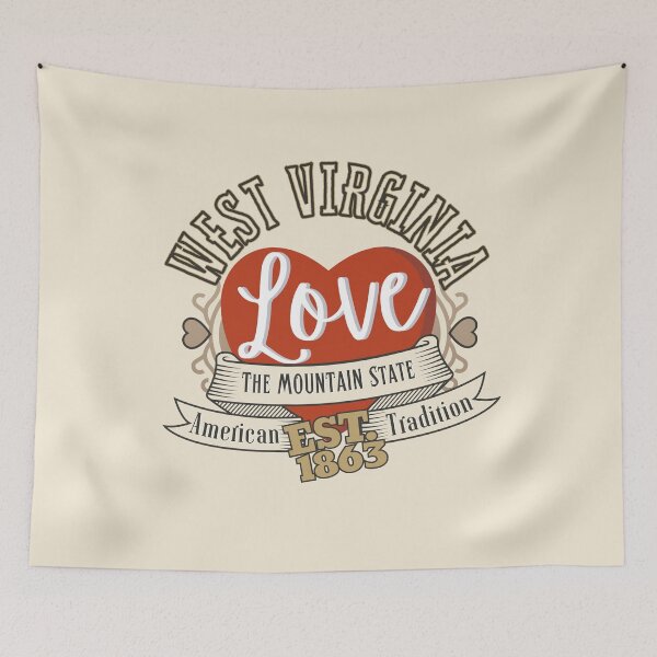 Item preview, West Virginia Love designed and sold by dmbdana.