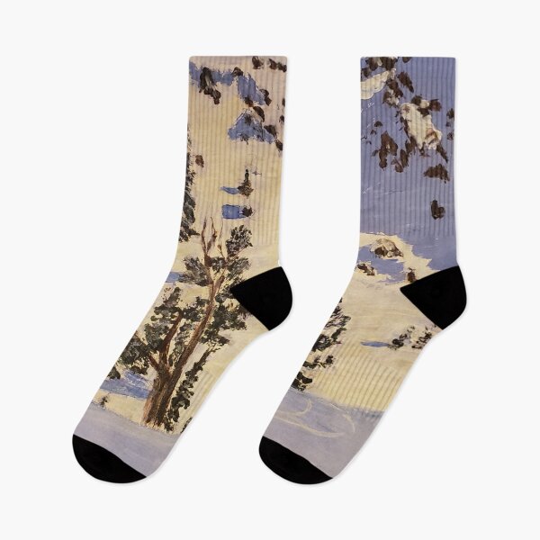 Item preview, Christmas in Yosemite. On the ski slopes. designed and sold by Anastasia Ruzmaikina.