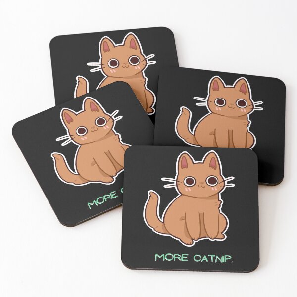 Item preview, More Catnip Blushing Brown Cat designed and sold by Ever-Shop.