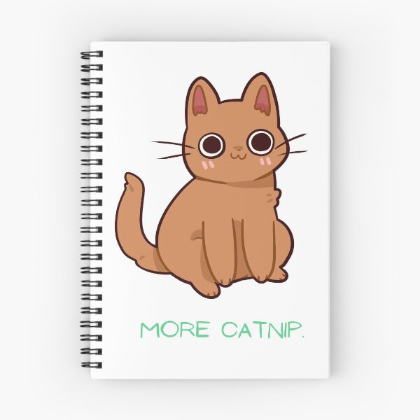 Item preview, More Catnip Blushing Brown Cat designed and sold by Ever-Shop.