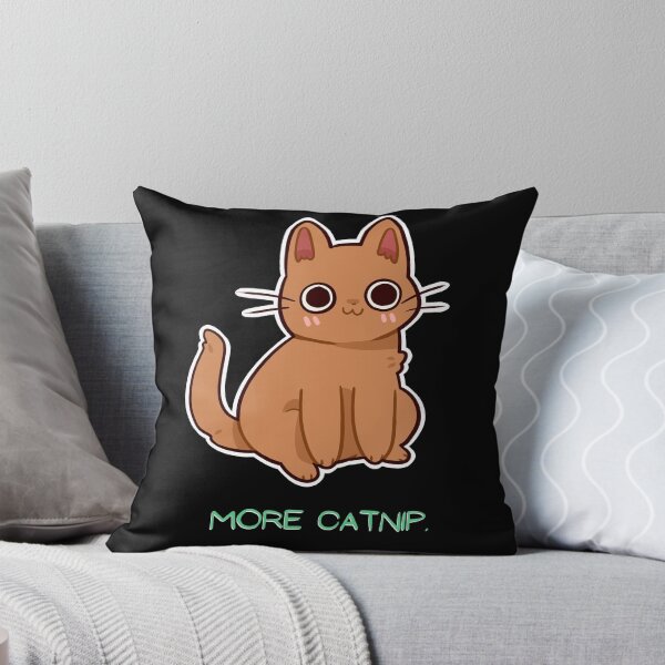 Item preview, More Catnip Blushing Brown Cat designed and sold by Ever-Shop.