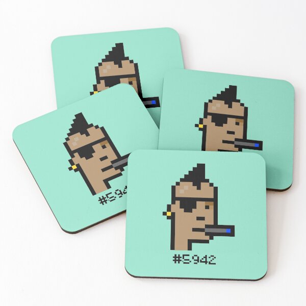 Item preview, CryptoPunks #5942 designed and sold by hodlerbrothers.