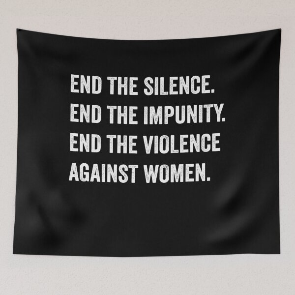 Item preview, End the violence against women - white ribbon day  designed and sold by QUEEN-WIVER.