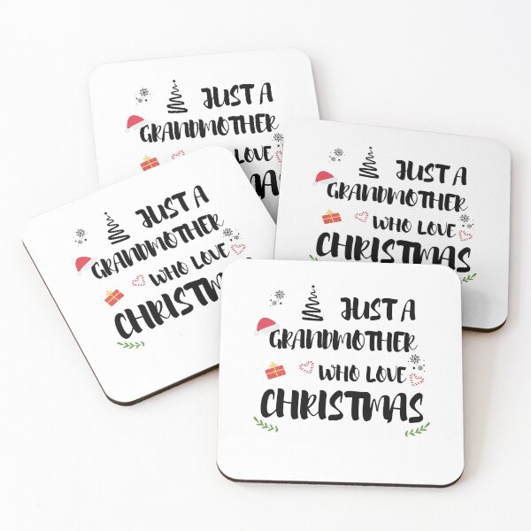 Item preview, Just A grandmother Who Loves Christmas designed and sold by imaneless.