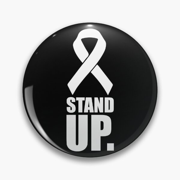 Item preview, stand up - white ribbon day  designed and sold by QUEEN-WIVER.
