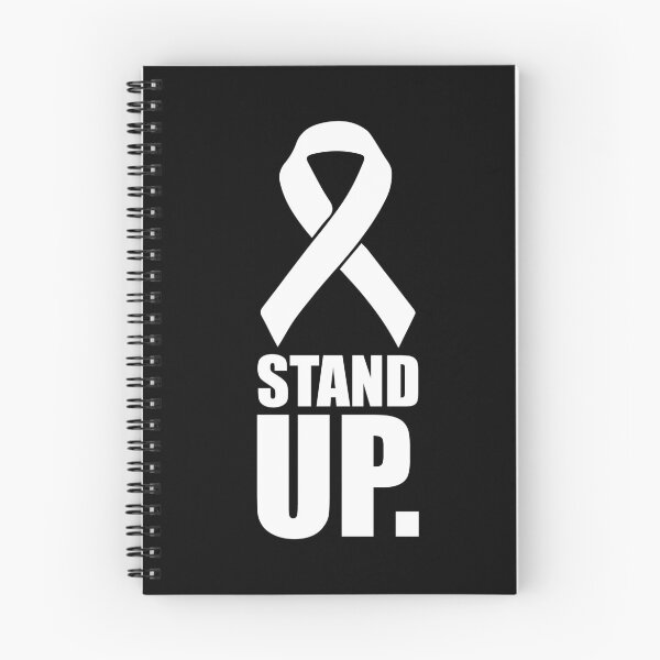 Item preview, stand up - white ribbon day  designed and sold by QUEEN-WIVER.