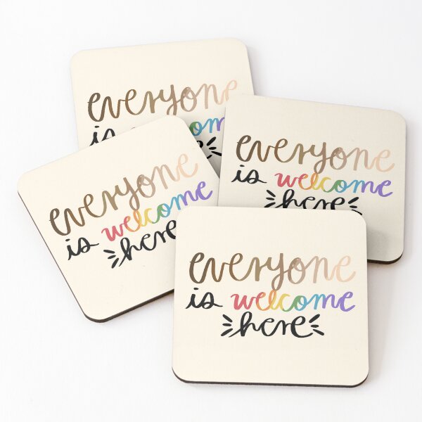 Item preview, Everyone is Welcome Here designed and sold by SabrinaGold.