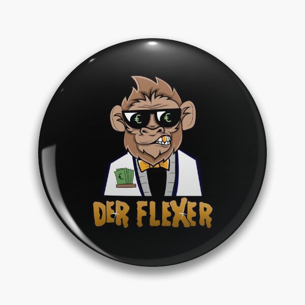 Item preview, Monkey with gold tooth & money, Flexen, Flexer designed and sold by Printed-Memes.