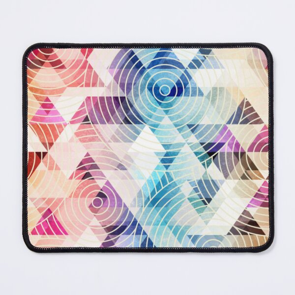 Item preview, Retro color triangle pattern designed and sold by WearWolfDesigns.