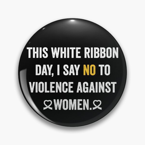Item preview, I say no to violence against women - white ribbon day  designed and sold by QUEEN-WIVER.