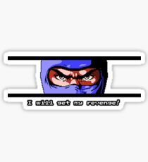 Ninja Revenge Sticker