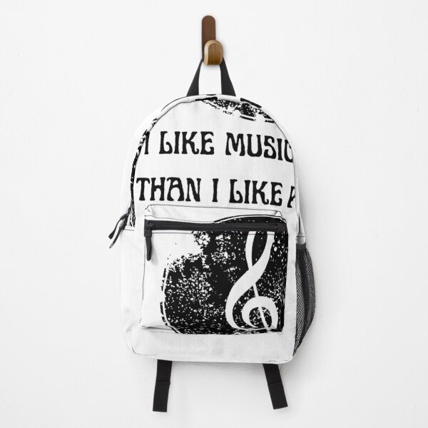 Item preview, I like music more than I like people, musics lovers  designed and sold by funjaan.