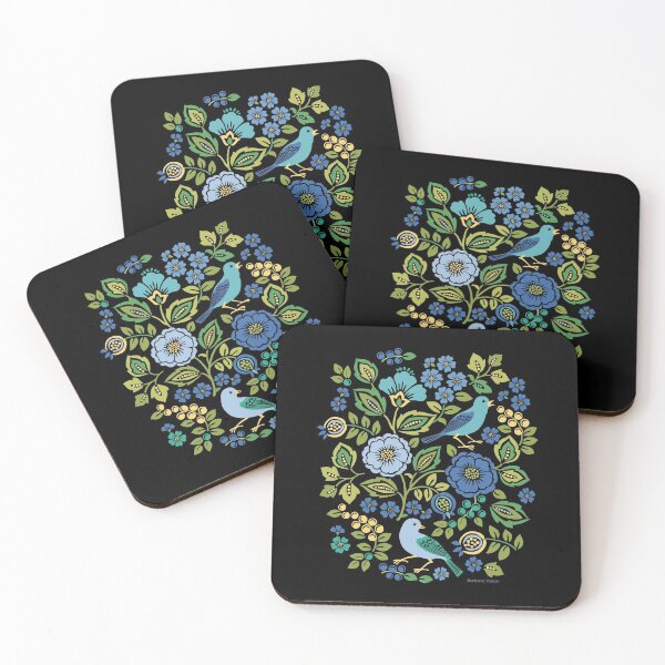 Item preview, Birds and Flowers designed and sold by Barbara Pixton.