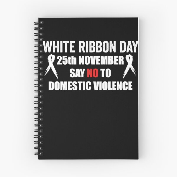 Item preview, say no to domestic violence  - white ribbon day  designed and sold by QUEEN-WIVER.