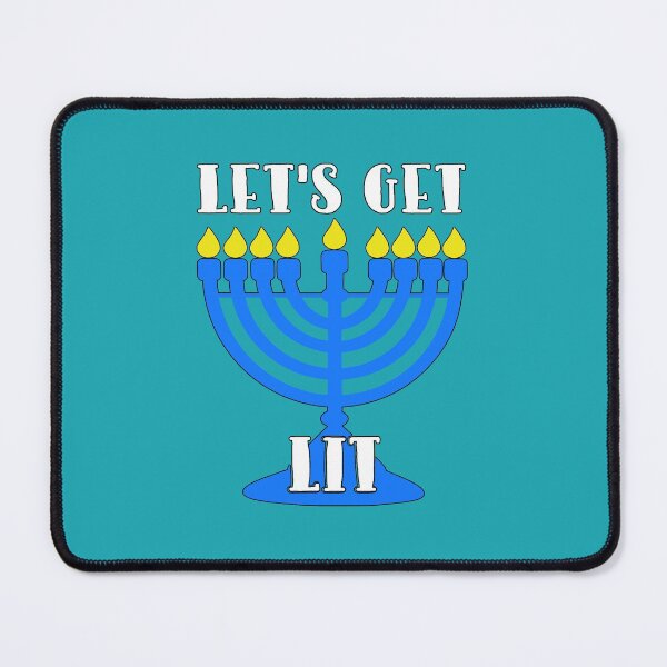 Item preview, Lets Get Lit Menorah Torah Happy Hanukkah Jewish Jew c designed and sold by Draculaura2009.