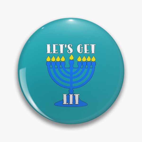 Item preview, Lets Get Lit Menorah Torah Happy Hanukkah Jewish Jew c designed and sold by Draculaura2009.