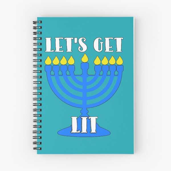 Item preview, Lets Get Lit Menorah Torah Happy Hanukkah Jewish Jew c designed and sold by Draculaura2009.