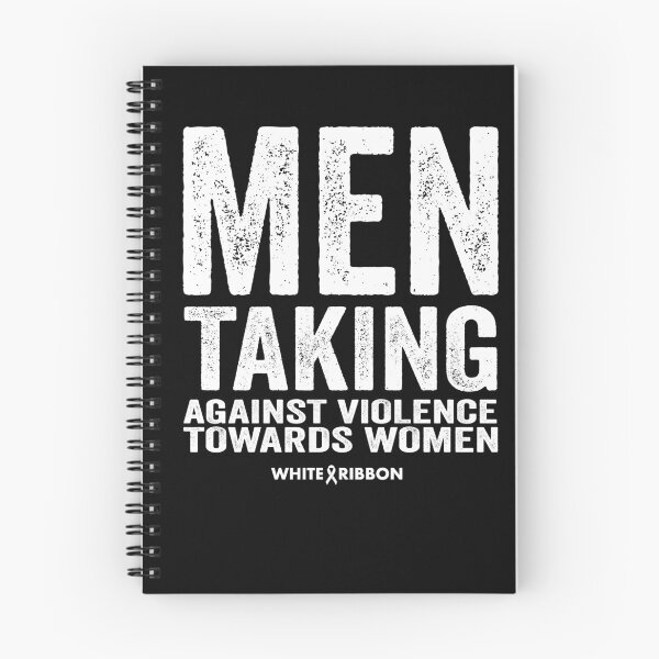 Item preview, men taking against violence towards women - white ribbon day  designed and sold by QUEEN-WIVER.